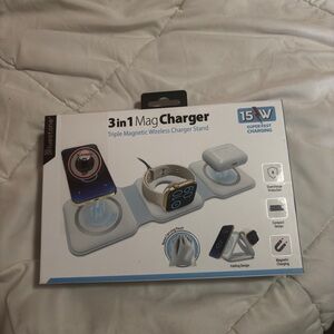 3-in-1 Mag Charger - White